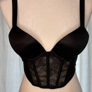 Victoria's Secret Black Lace Bra Intimates